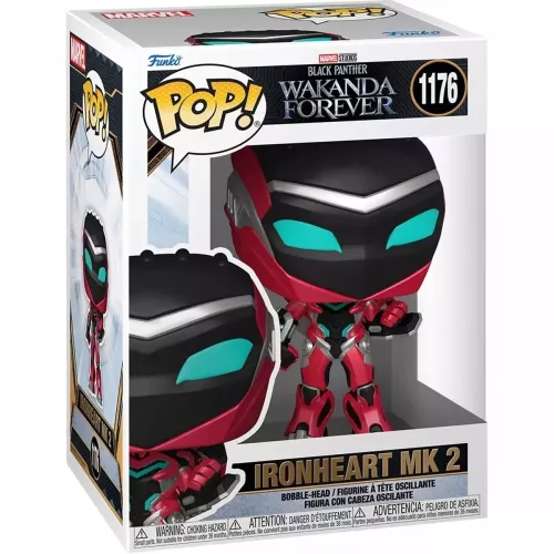 Funko Pop! Ironheart MK 2 #1176 Marvel Studios Black Panther Wakanda Forever Box