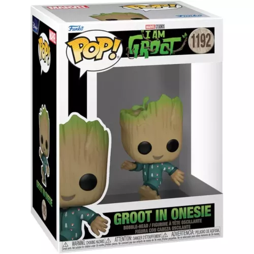 Funko Pop! Groot in Onesie #1192 Marvel Studios I Am Groot Box