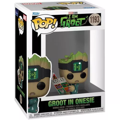 Funko Pop! Groot in Onesie #1193 Marvel Studios I Am Groot Box