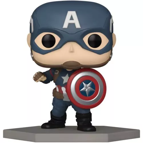 Funko Pop! Civil War: Captain America #1200 Build-A-Scene