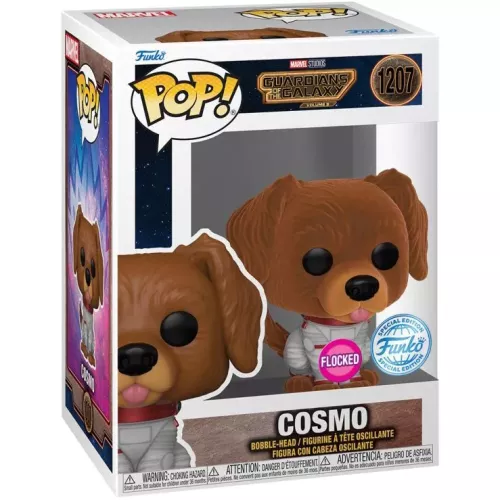 Funko Pop! Cosmo #1207 Flocked Marvel Studios Guardians of the Galaxy Volume 3 Box