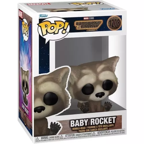 Funko Pop! Baby Rocket #1208 Marvel Studios Guardians of the Galaxy Volume 3 Box