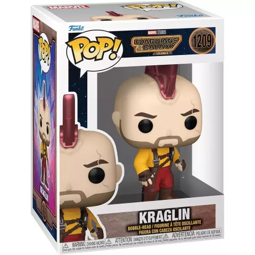 Funko Pop! Kraglin #1209 Marvel Studios Guardians of the Galaxy Volume 3 Box
