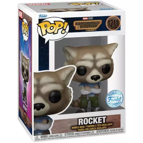 Funko Pop! Rocket #1211 Marvel Studios Guardians of the Galaxy Volume 3 Box