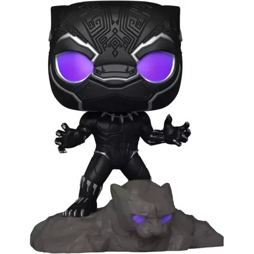 Funko Pop! Black Panther #1217 Lights & Sound! Marvel Studios Black Panther