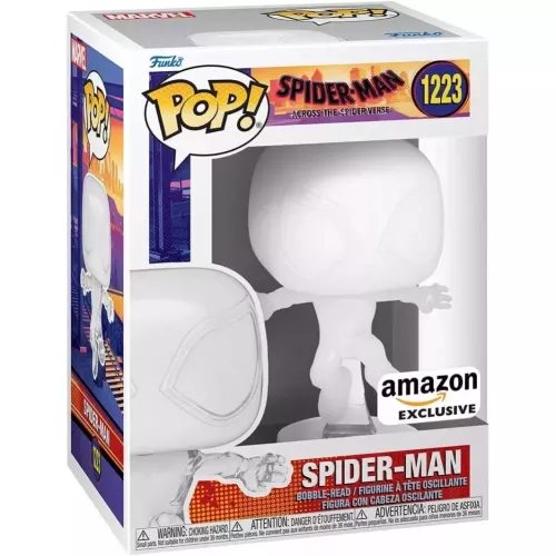 Funko Pop! Spider-Man #1223 Translucent Spider-Man Across the Spider-Verse Box