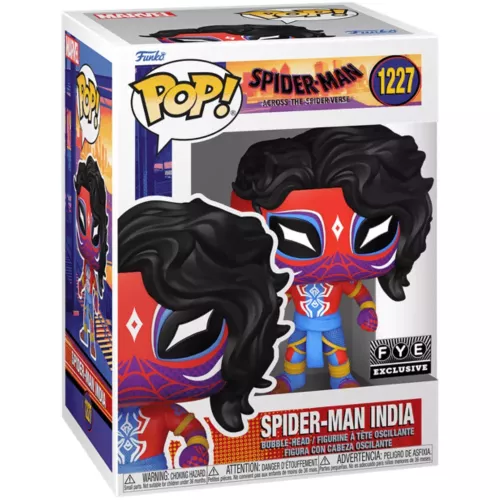 Funko Pop! Spider-Man India #1227 Deco Spider-Man Across the Spider-Verse Box