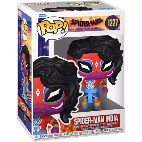 Funko Pop! Spider-Man India #1227 Spider-Man Across the Spider-Verse Box