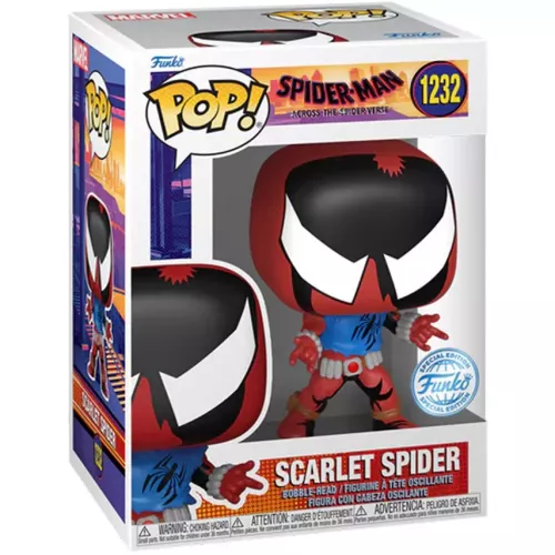 Funko Pop! Scarlet Spider #1232 Spider-Man Across the Spider-Verse Box