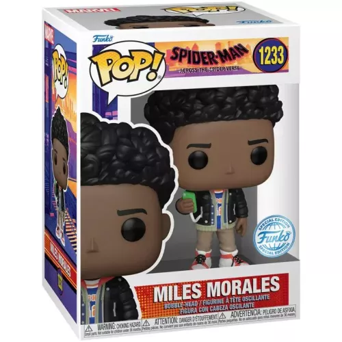 Funko Pop! Miles Morales #1233 Spider-Man Across the Spider-Verse Box