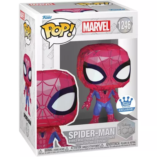 Funko Pop! Spider-Man #1246 Faceted Collection Marvel Disney 100 Box