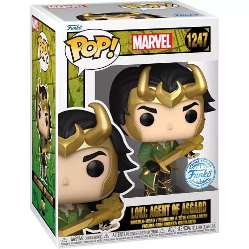 Funko Pop! Loki: Agent of Asgard #1247 Marvel Vinyl Figure Box