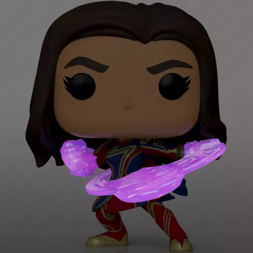 Funko Pop! Ms. Marvel #1251 Glows in the Dark Marvel Studios The Marvels