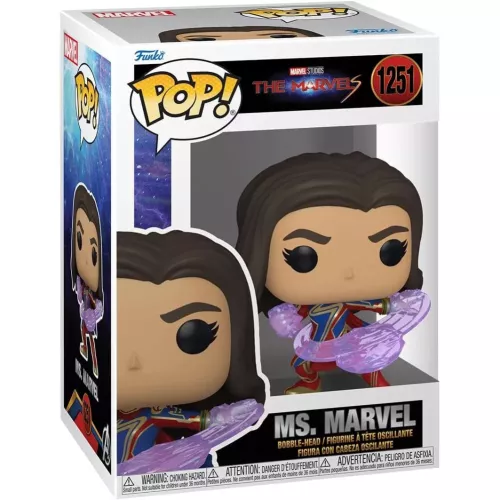 Funko Pop! Ms. Marvel #1251 Marvel Studios The Marvels Box