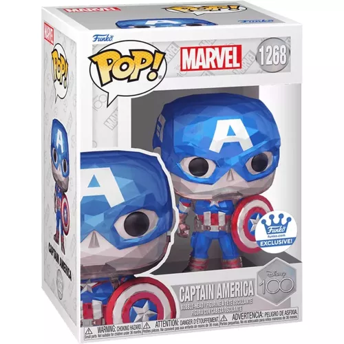 Funko Pop! Captain America #1268 Faceted Collection Box