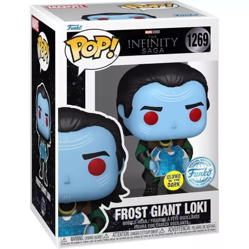 Funko Pop! Frost Giant Loki #1269 Glows in the Dark Box