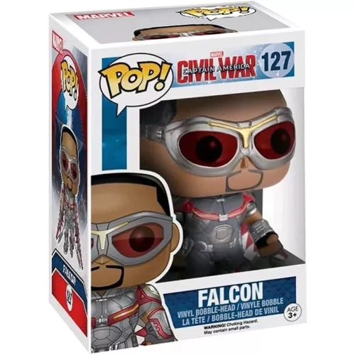 Funko Pop! Falcon #127 Marvel Captain America Civil War Box