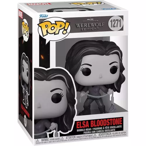 Funko Pop! Elsa Bloodstone #1271 A Marvel Studios Special Presentation Werewolf by Night Box