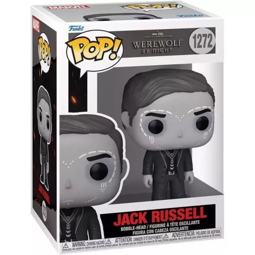 Funko Pop! Jack Russell #1272 A Marvel Studios Special Presentation Werewolf by Night Box