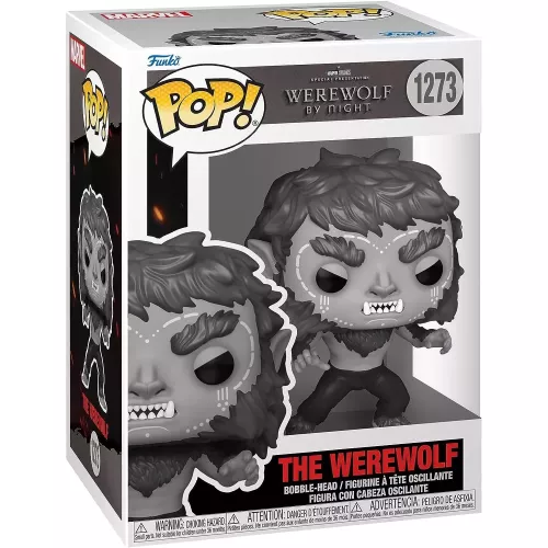 Funko Pop! The Werewolf #1273 A Marvel Studios Special Presentation Werewolf by Night Box