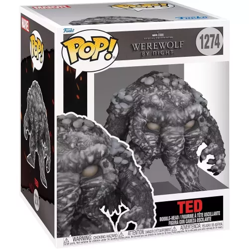Funko Pop! Ted #1274 6 Inch A Marvel Studios Special Presentation Werewolf by Night Box