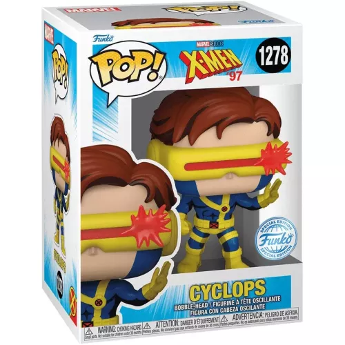 Funko Pop! Cyclops #1278 Marvel Studios X-Men '97 Vinyl Figure Box