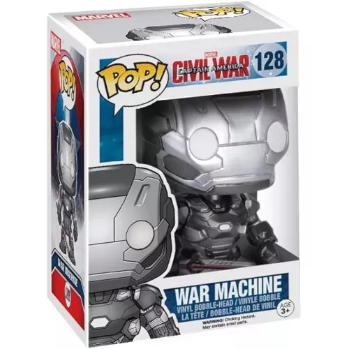 Funko Pop! War Machine #128 Marvel Captain America Civil War Box