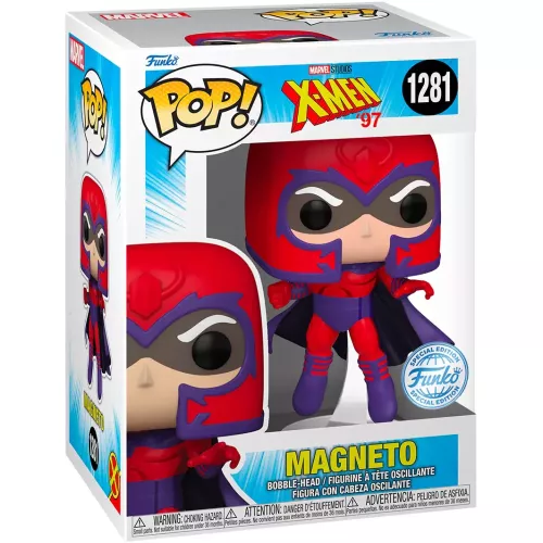 Funko Pop! Magneto #1281 Marvel Studios X-Men '97 Vinyl Figure Box