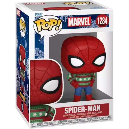 Funko Pop! Spider-Man #1284 Holiday Marvel Vinyl Figure Box