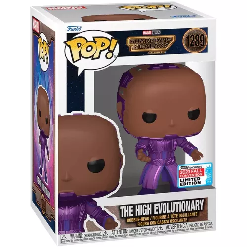 Funko Pop! The High Evolutionary #1289 Marvel Studios Guardians of the Galaxy Volume 3 Box
