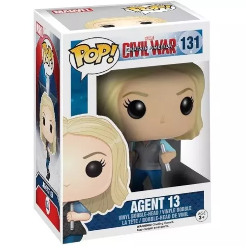 Funko Pop! Agent 13 #131 Marvel Captain America Civil War Box