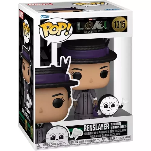 Funko Pop! Renslayer with Miss Minutes (1893) #1315 Box