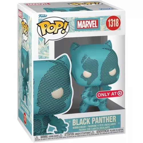 Funko Pop! Black Panther #1318 Classic Marvel Vinyl Figure Box