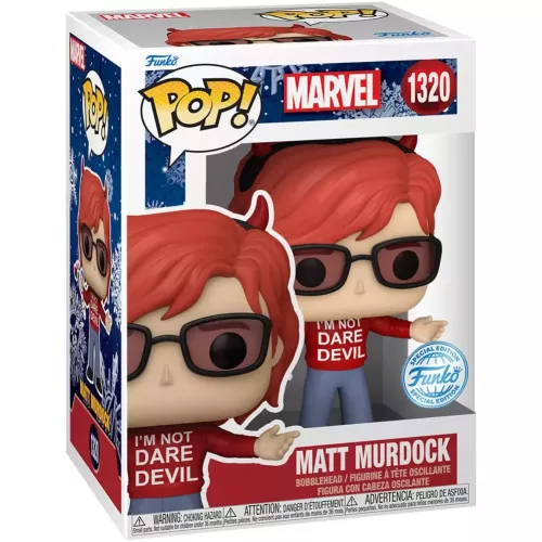 Funko Pop! Matt Murdock #1320 Holiday Marvel Vinyl Figure Box