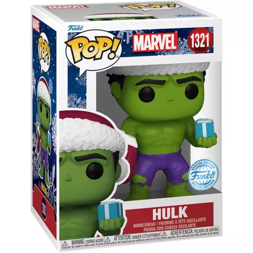 Funko Pop! Hulk #1321 Holiday Marvel Vinyl Figure Box
