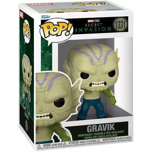 Funko Pop! Gravik #1331 Marvel Studios Secret Invasion Box