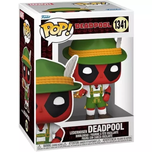 Funko Pop! Lederhosen Deadpool #1341 Marvel Vinyl Figure Box