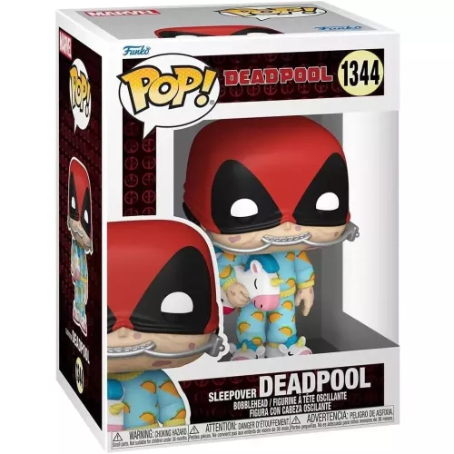 Funko Pop! Sleepover Deadpool #1344 Marvel Vinyl Figure Box