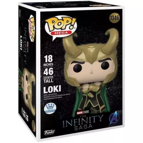 Funko Pop! Loki #1346 18 Inch Marvel Studios The Infinity Saga Box