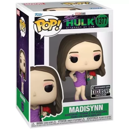 Funko Pop! Madisynn #1377 Marvel Studios She-Hulk Vinyl Figure Box
