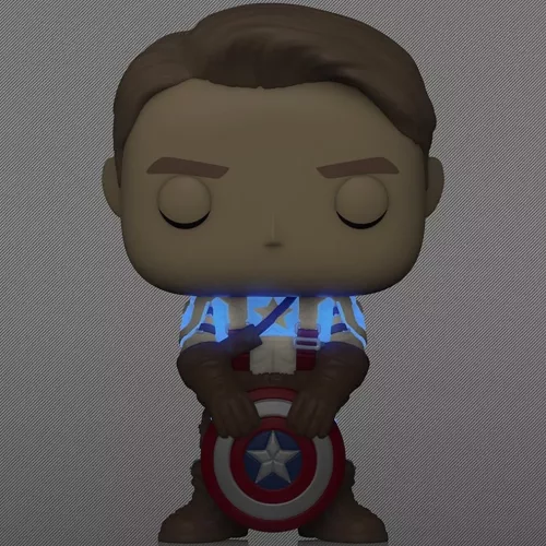 Funko Pop! Captain America #1383 Chase Glows in the Dark