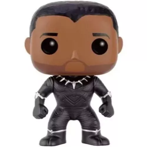 Funko Pop! Black Panther [Unmasked] #138 Marvel Captain America Civil War