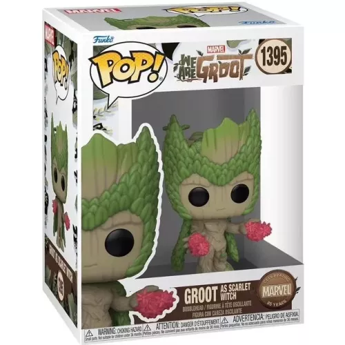 Funko Pop! Groot as Scarlet Witch #1395 Marvel We Are Groot Box