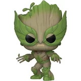Groot as Wolverine