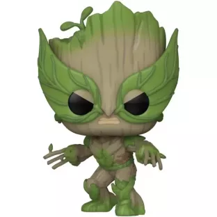 Groot as Wolverine