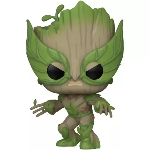 Funko Pop! Groot as Wolverine #1396 Marvel We Are Groot