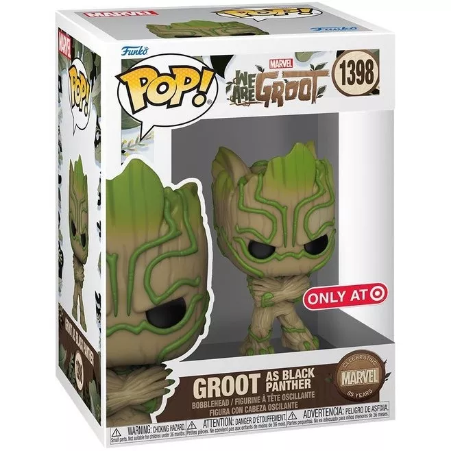 Groot as Black Panther Box