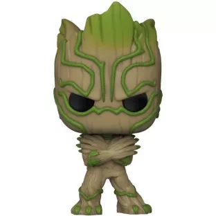 Groot as Black Panther