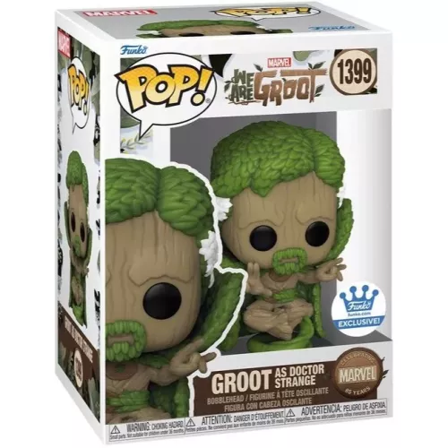 Funko Pop! Groot as Doctor Stranger #1399 Marvel We Are Groot Box