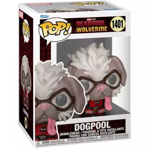 Funko Pop! Dogpool #1401 Marvel Studios Deadpool & Wolverine Box